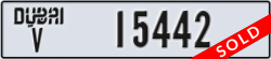 dubai - code - V - number -15442