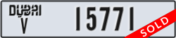 dubai - code - V - number -15771