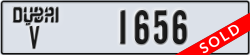 dubai - code - V - number -1656
