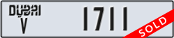 dubai - code - V - number -1711