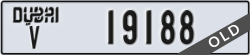 dubai - code - V - number -19188