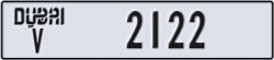 dubai - code - V - number -2043