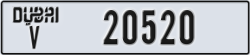 dubai - code - V - number -20441