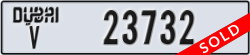 dubai - code - V - number -23732