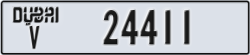 dubai - code - V - number -24411