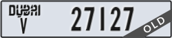 dubai - code - V - number -27127