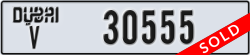 dubai - code - V - number -30555