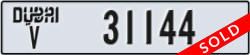 dubai - code - V - number -31144