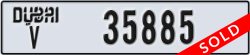 dubai - code - V - number -35885