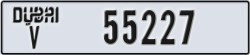 dubai - code - V - number -55227