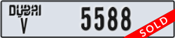 dubai - code - V - number -5588