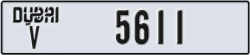 dubai - code - V - number -5611