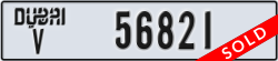 dubai - code - V - number -56821