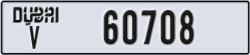dubai - code - V - number -60708