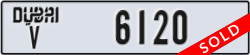 dubai - code - V - number -6120