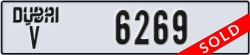 dubai - code - V - number -6269
