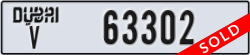 dubai - code - V - number -63302