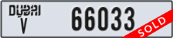 dubai - code - V - number -66033