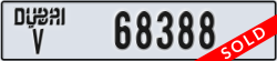 dubai - code - V - number -68388