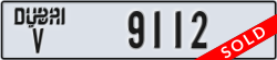 dubai - code - V - number -9112