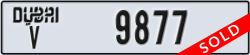 dubai - code - V - number -9877