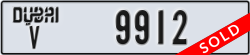 dubai - code - V - number -9912