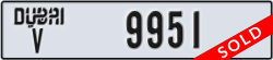 dubai - code - V - number -9951