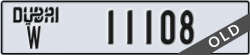 dubai - code - W - number -11108