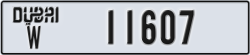 dubai - code - W - number -11607