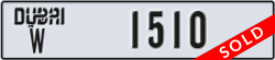 dubai - code - W - number -1510