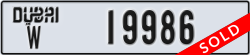 dubai - code - W - number -19986