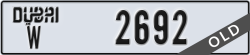 dubai - code - W - number -2692