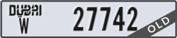 dubai - code - W - number -27742