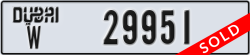 dubai - code - W - number -29951