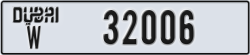 dubai - code - W - number -31927