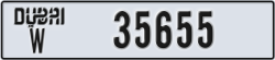 dubai - code - W - number -35576