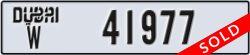 dubai - code - W - number -41977