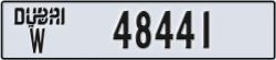 dubai - code - W - number -48441