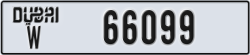 dubai - code - W - number -66099
