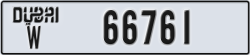 dubai - code - W - number -66761