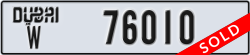 dubai - code - W - number -76010