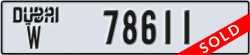 dubai - code - W - number -78611