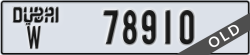 dubai - code - W - number -78910