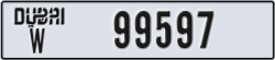 dubai - code - W - number -99597