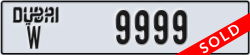 dubai - code - W - number -9999