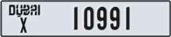 dubai - code - X - number -10912