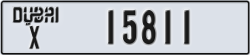 dubai - code - X - number -15811