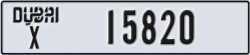 dubai - code - X - number -15820