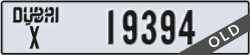 dubai - code - X - number -19394