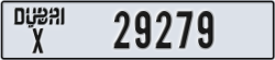 dubai - code - X - number -29279